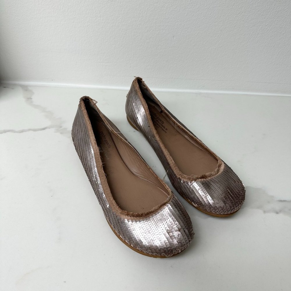 Pedro Garcia Sequin Ballet Flats